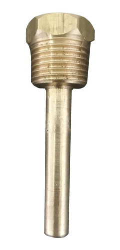 Imagem 1 de 2 de Poço Sensor Para Piscina Termométrico 50mm - Latao (2 Peças)