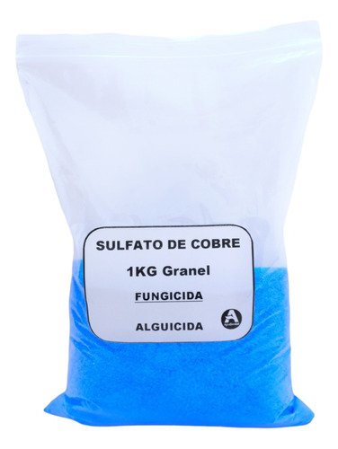 Sulfato De Cobre 1kg Fungicida Agricola 