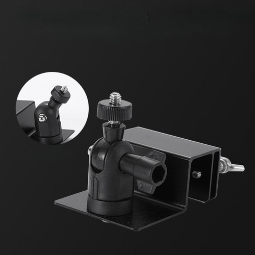 Accesorios De Soporte De Montaje De Canal Resistente A Negro