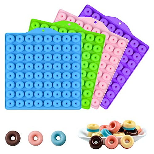 Molde De Donut Caramelos, 64 Cavidades, Mini Moldes De ...
