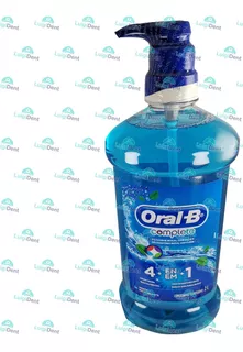 Oral B Complete Enjuague 4 En 1 Menta Refrescante 2 Lts