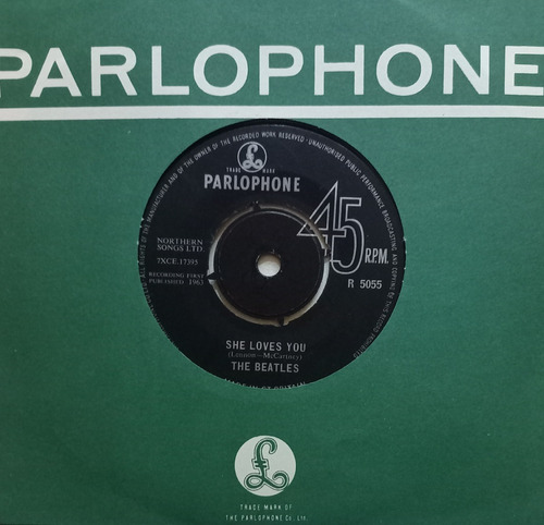 The Beatles She Loves You Vinyl 45rpm Inglés Uk Con Regalo