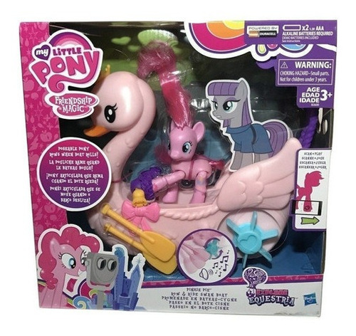 My Little Pony Bote Cisne Con Luz Y Sonido Original Hasbro