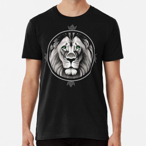 Remera Lion With Green Eyes The King Algodon Premium