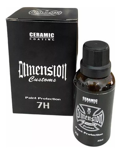 Vitrificador De Pintura Automotiva Ceramic 7h Dimension 30ml