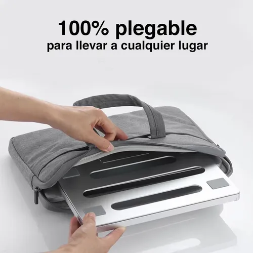 Soporte Notebook Escritorio Aluminio Plegable H12