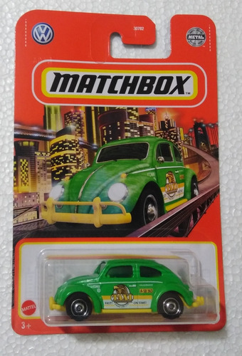 Matchbox 62 Volkswagen Beetle Vw Cdmx Taxi 2021 