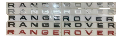 Emblema Letras Range Roger