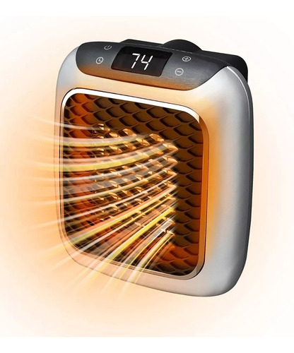 Mini Calefactor Portátil Eléctrico Pared 800w Control Remoto