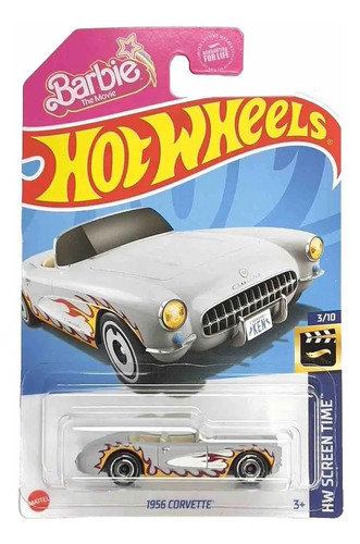 Hot Wheels Barbie 1956 Corvette + Obsequio