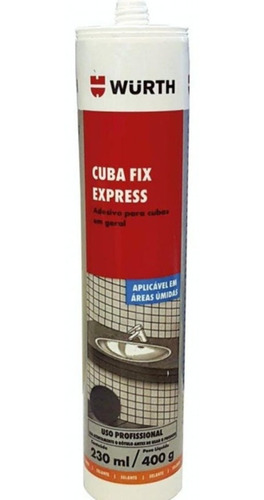 Cuba Fix Express Cola P/ Cuba, Granito, Pia, Mármore Wurth