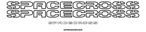 Kit Adesivos Volkswagen Spacecross Todas Cores Spccrs