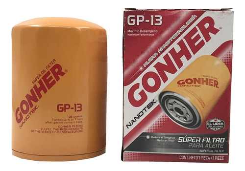 Filtro Aceite Gonher Gp13