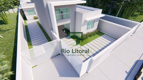 Casa À Venda, 61 M² Por R$ 230.000,00 - Extensão Serramar - Rio Das Ostras/rj - Ca1148