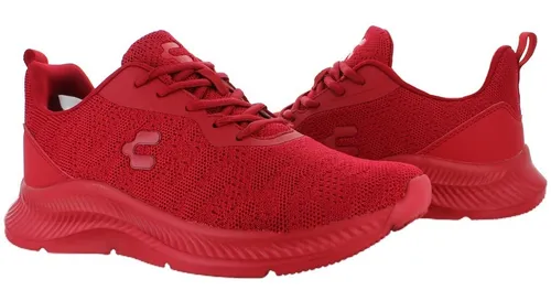 erupción Cap pila Charly Tenis Correr Rojo Para Hombre 81350