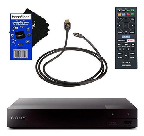 Reproductor Blu-ray HeroFiber Sony BDP-S3700 Wi-Fi Otros