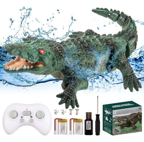 Yisoopei Crocodile De Natacion De Control Remoto | 2.4gz Cro