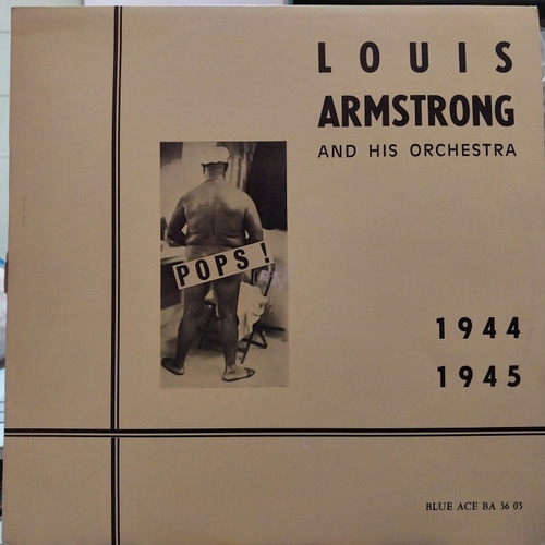 Louis Armstrong Pops 44 45 Tapa Y Vinilo 10 Usa