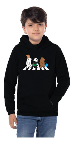 Sudadera Osos Escandalosos The Bears Unisex Para Niños