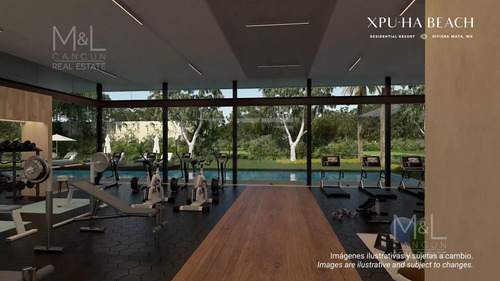 Terreno En Venta Xpu-ha Beach Duna 604 M2 Con Club De Playa. Riviera Maya