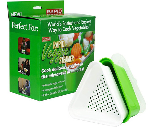 Rapid Veggie Steamer  Microondas Verduras Frescas Y Congel