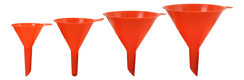Jgo De Embudo Plastico 4pzs Empaque 15 Pz