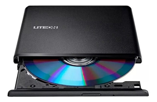 Grabadora Externa Liteon 24x Usb Cd Dvd Ultra Slim 
