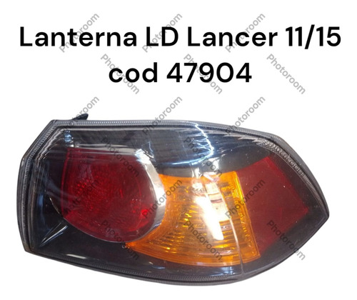 Lanterna Lado Direito Lancer 11/15 Cod 47904 (Usado)