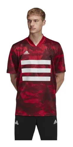 tobillo en lugar Convertir Playera adidas Hombre Rojo Tan Graphic Deportivo Dz9537