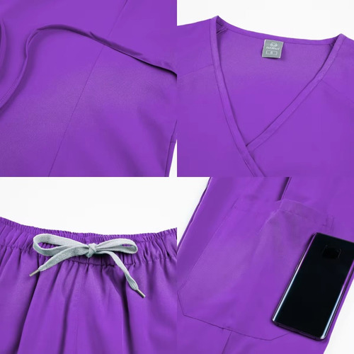 Conjunto De Uniformes Médicos, Uniforme Médico, Overol De Ci