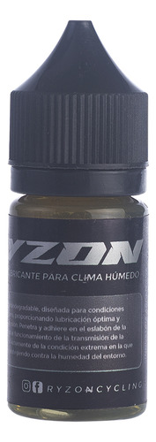 Lubricante Cadena Transmisión Bicicleta Ryzon Húmedo 30cc