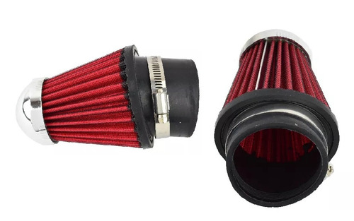 Filtro De Aire Inclinado Para Vocho Vw Sedan Rojo 