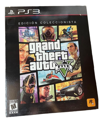 Juego De Ps3: Grand Theft Auto V Collector's Edition