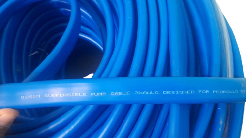 Cable Sumergible Plano Pedrollo Bombas Sumegibles 3 X 8