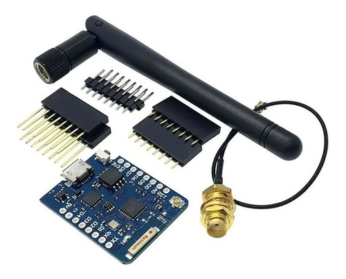 Mgsystem Wemos D1 Mini Pro 16mb Wifi Esp8266 + Antena 