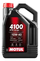 Comprar Aceite Motul 4100 Syn-nergy Spec 10w40 4l
