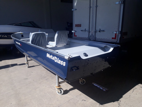 Barco De Alumínio Metalglass Karib 500 Cs