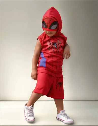 Conjunto De Roupa Infantil Temático Camisa Bermuda Carnaval