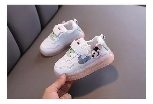 Zapatillas Deportivas Para Bebés Y Niñas Led Light Luminous