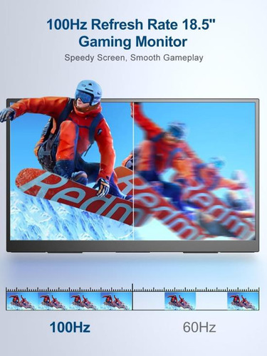 Uperfect Monitor Portátil De 18,5 Pulgadas 100 Hz 100% Srgb
