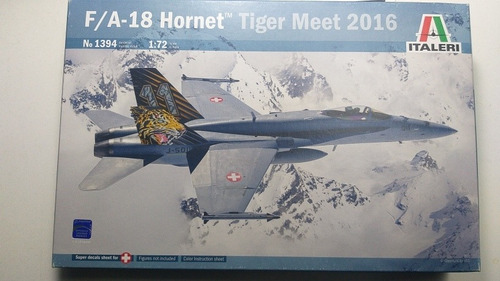 Imagen 1 de 2 de Italeri F/a-18 Hornet Tiger Meet 2016 1/72 Rdelhobby Mza