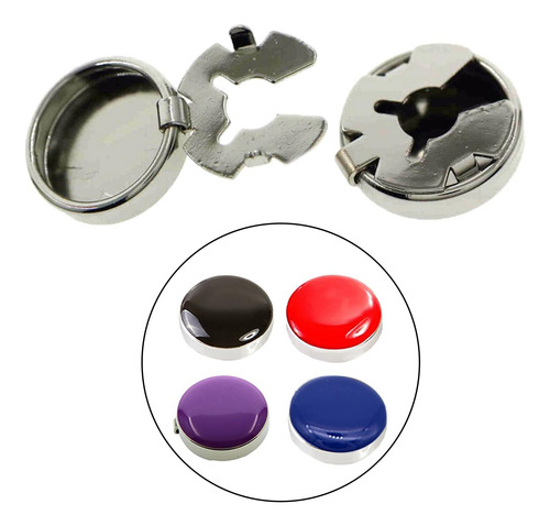 5 X 2x Men Cufflinks, Button Covers Shirts Wedding Party