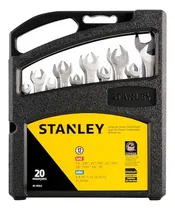 Comprar Juego de llaves combinadas Stanley 85-783la, 20 piezas, mm y polo