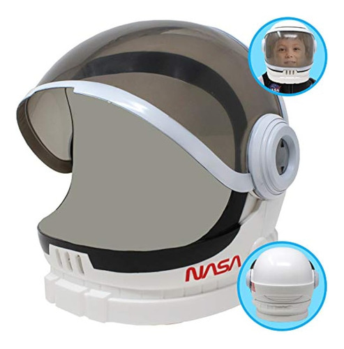 Casco De Astronauta Con Visera Móvil, Juego De Juguetes De S