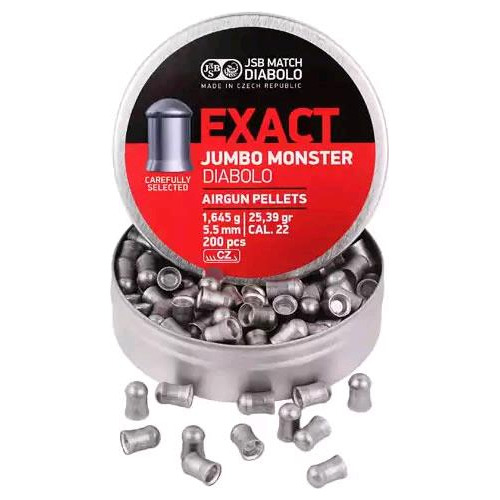 Balines Jsb Jumbo Exact Monster 5.5 X 200 25.39gr