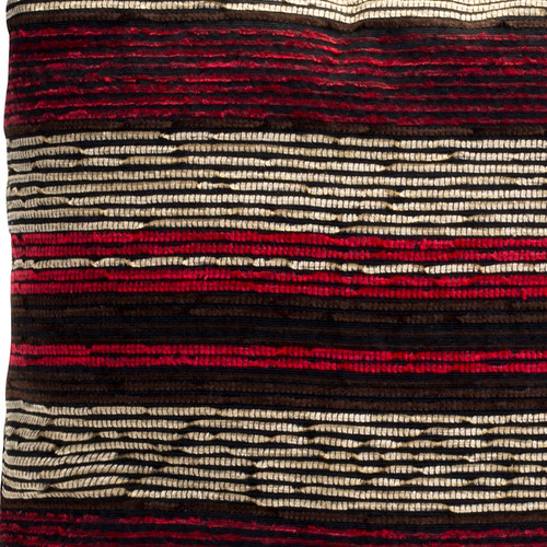 Almofada Tecido Chenille Com Enchimento Luxo Delicada Linda Cor Vermelho