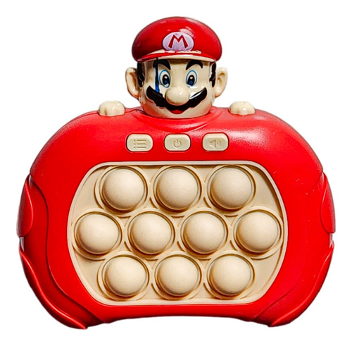 Pop It Electronico Juguete Empuje Rapido Super Mario Bros