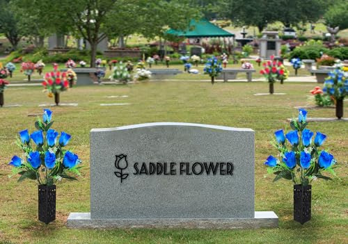 Jarrones Para Cementerio Con Estacas Y Espuma Porta Flores