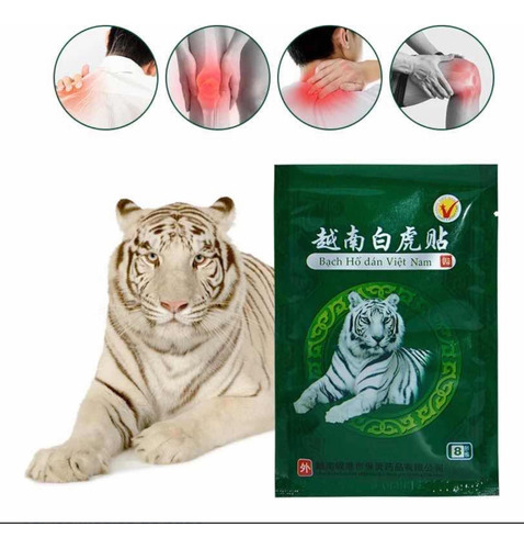 Parche De Tigre De Vietnam Muscular,articular, Artritis 48p