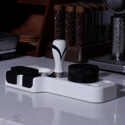 Espresso Tamper Station Coffee Tamper Tamper Tamper Blanco